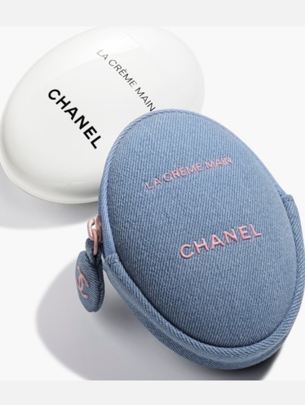CHANEL Denim La Crème Main Limited Edition Set BRAND NEW In BOX